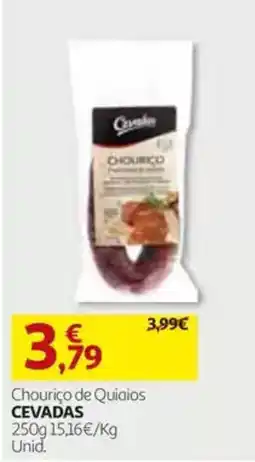 Auchan Chouriço de Quiaios promoção
