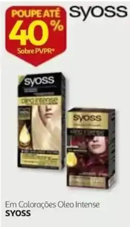 Auchan syoss em colorações oleo intense promoção