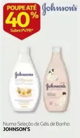 Auchan Géis de banho johnson's promoção