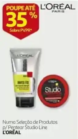 Auchan L'Oréal p/ Pentear Studio Line promoção