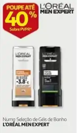 Auchan L'Oréal Men Expert numa seleção de géis de banho promoção
