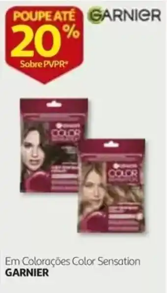 Auchan Colorações color sensation garnier promoção