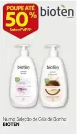Auchan Numa Seleção de Géis de Banho Bioten promoção