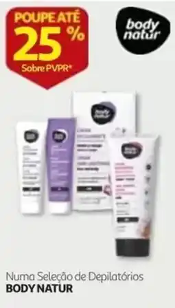 Auchan Numa Seleção de Depilatórios Body Natur promoção