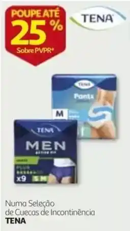 Auchan Cuecas de incontinência tena men promoção
