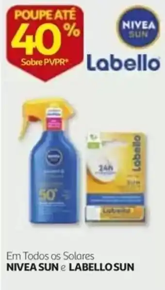 Auchan Nivea sun e labello sun promoção