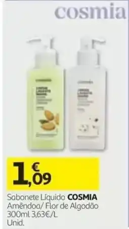 Auchan Sabonete Líquido cosmia promoção