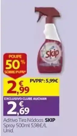 Auchan Aditivo Tira Nódos Skip promoção