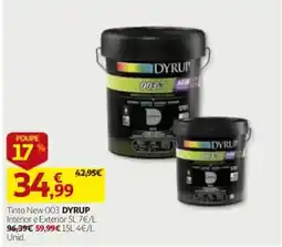 Auchan tinta new 003 dyrup promoção
