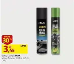 Auchan Spray Cockpit MAX promoção