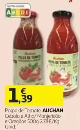 Auchan Polpa de Tomate Auchan promoção