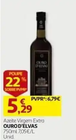 Auchan azeite virgem extra ouro d'elvas promoção