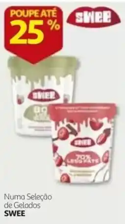Auchan Numa Seleção de Gelados Swee promoção