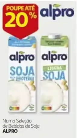 Auchan Alpro bebidas de soja promoção