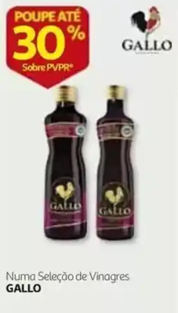Auchan Numa Seleção de Vinagres Gallo promoção