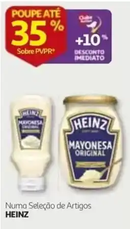 Auchan Mayonesa original heinz promoção