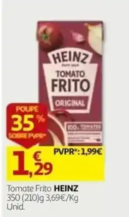 Auchan Tomate Frito HEINZ promoção