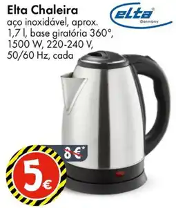 TEDi Elta Chaleira promoção