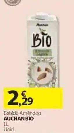 Auchan Bebida Amêndoa Auchan Bio promoção