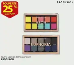 Auchan Profusion paleta neon promoção