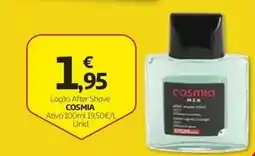 Auchan Loção after shave cosmia men promoção