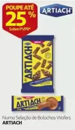 Auchan Bolachas Wafers Artiach promoção