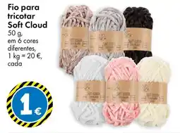 TEDi Fio para tricotar Soft Cloud promoção