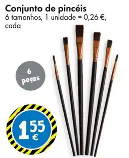 TEDi Conjunto de pincéis promoção
