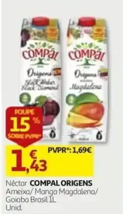 Auchan Nectar compal origens promoção