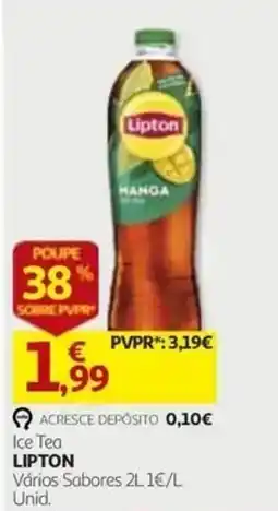 Auchan Ice Tea Lipton Vários Sabores promoção