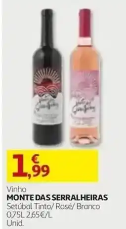 Auchan Vinho Monte das Serralheiras promoção