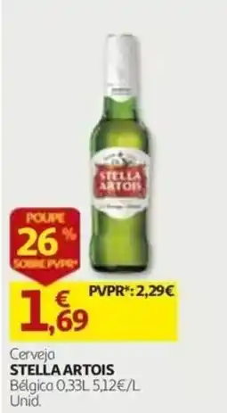 Auchan Cerveja Stella Artois promoção