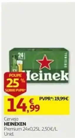 Auchan Cerveja Heineken promoção