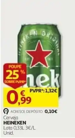 Auchan Cerveja Heineken promoção