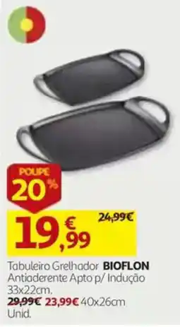 Auchan Tabuleiro Grelhador bioflon promoção