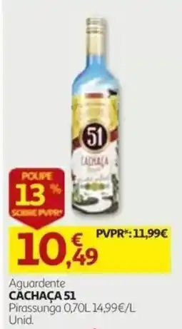 Auchan Cachaça 51 promoção