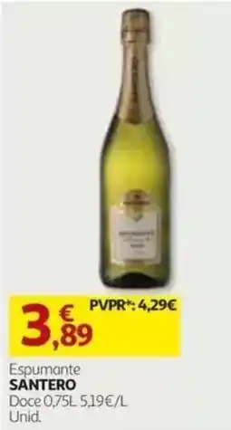 Auchan Espumante santero promoção