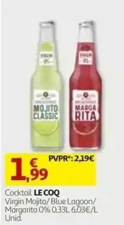 Auchan Cocktail le coq promoção