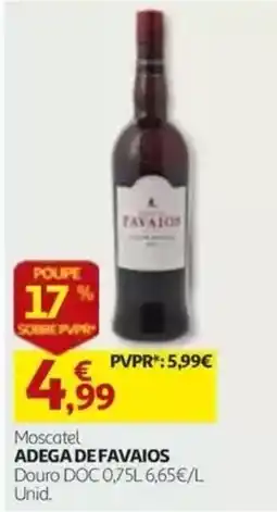 Auchan MoscateL adega de favaios promoção