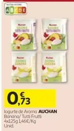 Auchan Iogurte de Aroma Auchan promoção