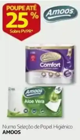 Auchan amoos papel higiênico promoção