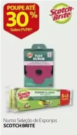 Auchan esponjas scotch brite promoção