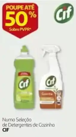 Auchan Detergentes de Cozinha Cif promoção