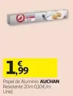 Auchan Papel de Alumínio Auchan promoção