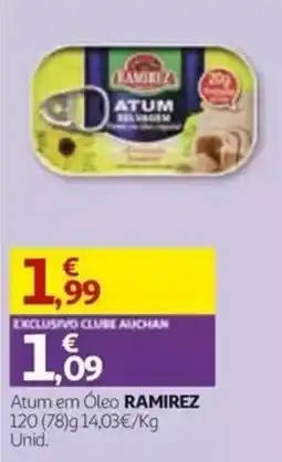 Auchan Atum em Óleo ramirez promoção
