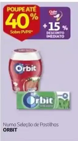 Auchan Numa Seleção de Pastilhas Orbit promoção