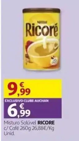 Auchan Mistura Solúvel Ricore promoção