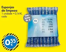 TEDi Esponjas de limpeza promoção