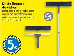 TEDi Kit de limpeza de vidros promoção