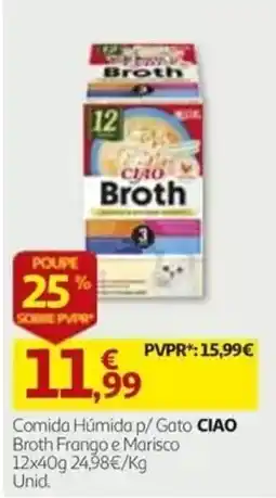 Auchan Comida Húmida p/ Gato CIAO promoção